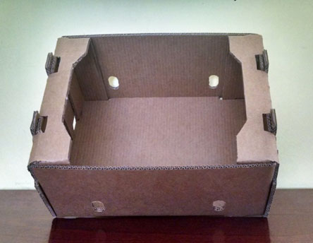 Cajas de cartón corrugado doble